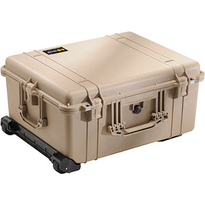 Pelican Protector 1610 Case With No Foam Desert Tan