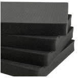 Pelican 1622 Pick N Pluck foam sections set of 4 for Pelican 1620 case with stacked black replacement foam layers