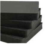 Pelican 1622 Pick N Pluck foam sections set of 4 for Pelican 1620 case with stacked black replacement foam layers