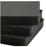 Pelican 1642 Pick N Pluck foam sections set of 3 for Pelican 1640 case with stacked black replacement foam layers