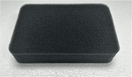 Pick N Pluck foam for Pelican M40 case with black flat replacement foam block designed for secure protective case fit