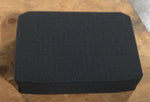 Pick N Pluck foam only for V200 case with black flat replacement foam block on a wood surface for protective case fit