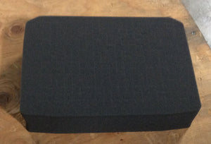 Pick N Pluck foam only for V200 case with black flat replacement foam block on a wood surface for protective case fit