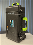 Pelican Protector 1510 case With Lime Green Handle