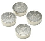 Four 1.5V Alkaline Coin Cell Batteries