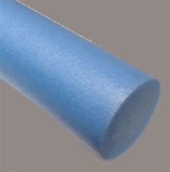 6" x 36" Foam Exercise Roller Light Blue